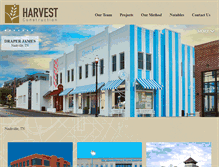 Tablet Screenshot of harvestconstructionllc.com